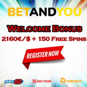 BetandYou Casino Exclusive Welcome Bonus Package