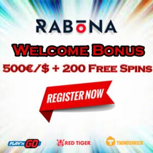 Rabona Casino Exclusive Welcome Bonus Package