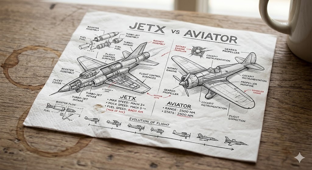 JetX vs Aviator